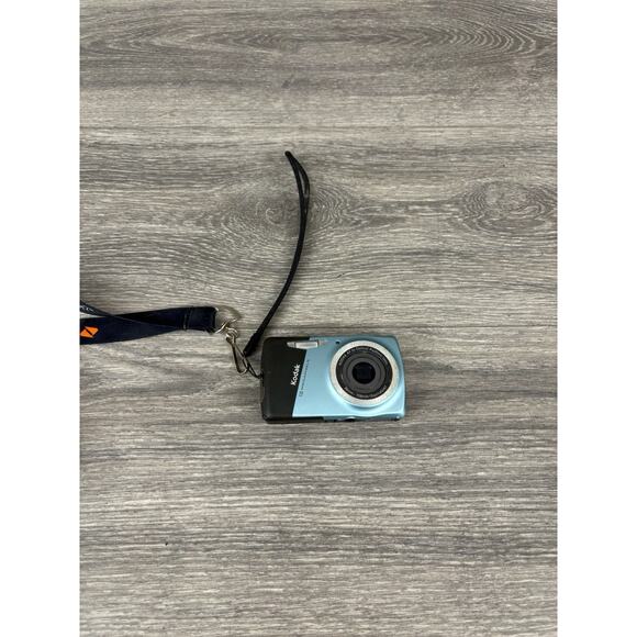 Kodak Blue Digital Camera Charger Battery SD Card EasyShare M530 TESTED/WORKING